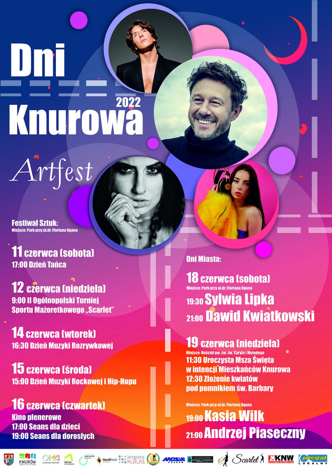 plakat Dni Knurowa 2022